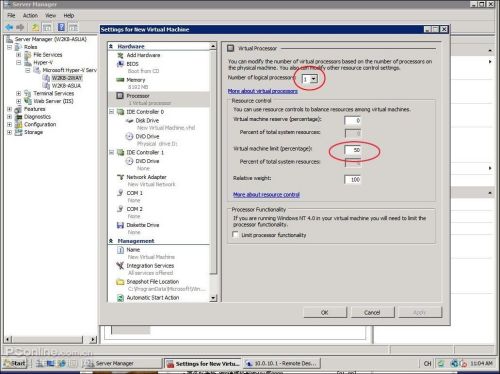 Windows Server 2008虚拟机ERP压力测试