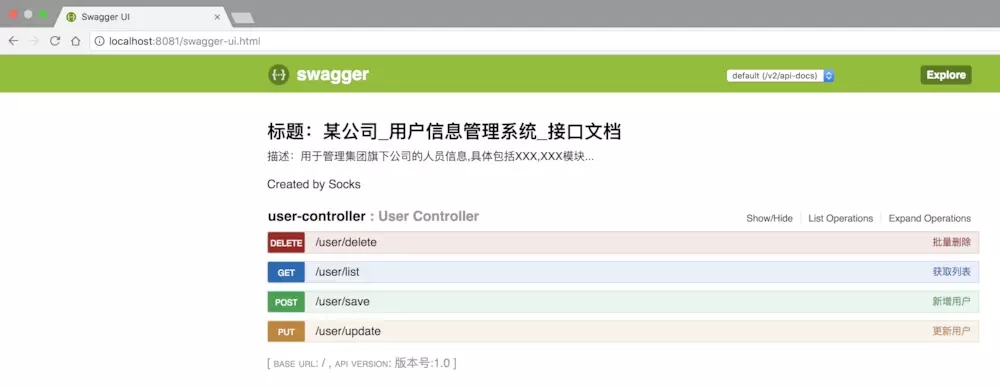 SpringBoot,禁用,Swagger2