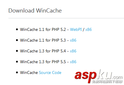 wincache,64位,PHP5.5,PHP5.6