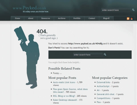网站404极富创意的图片欣赏