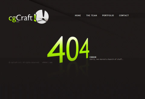网站404极富创意的图片欣赏