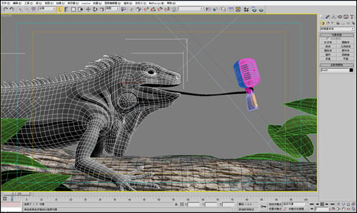 3dsmax和photoshop打造惟妙惟肖的蜥蜴